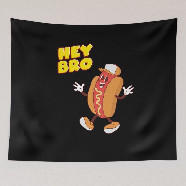 Item preview, Happy Hot Dog Cartoon designed and sold by Kaidynz.
