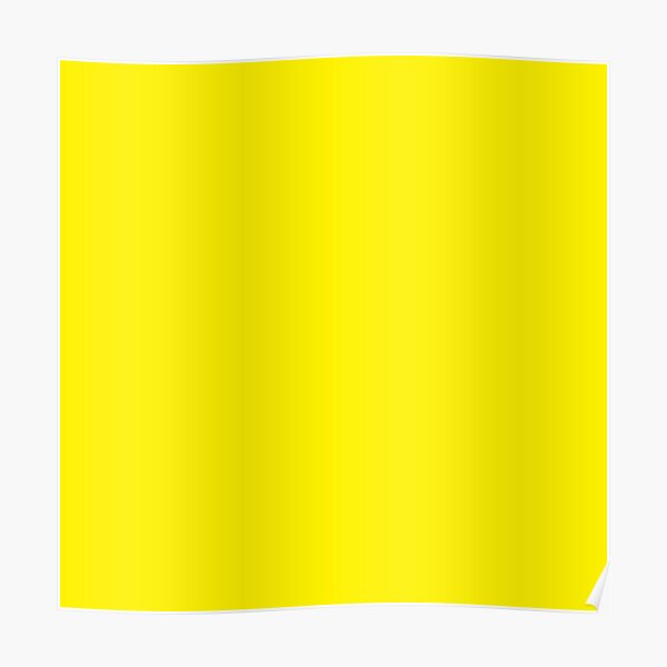 Yellow Poster
