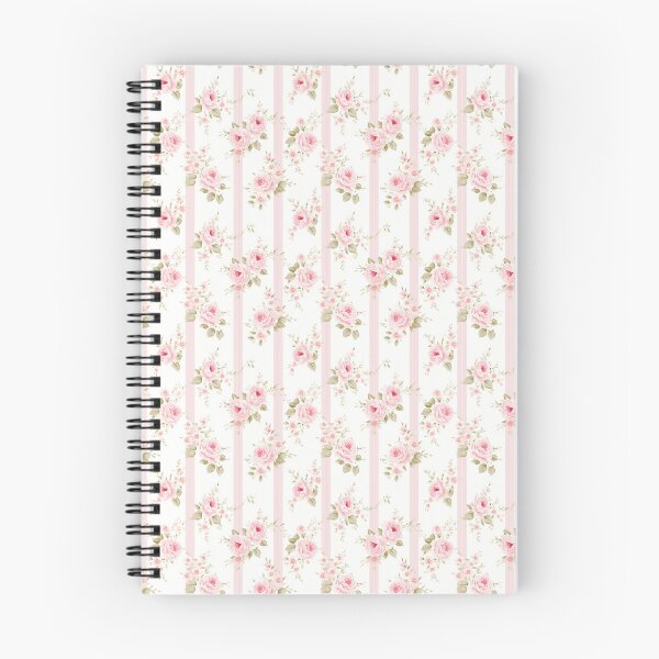 Item preview, Shabby Chic Pink Stripes Cottagecore Pattern designed and sold by LouieVanille.