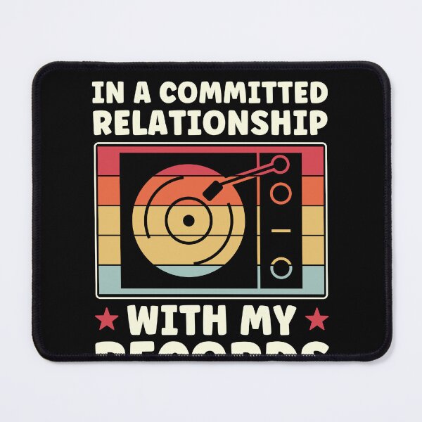 Item preview, In a Committed Relationship with my Vinyl Records designed and sold by BlueBerry-Pengu.