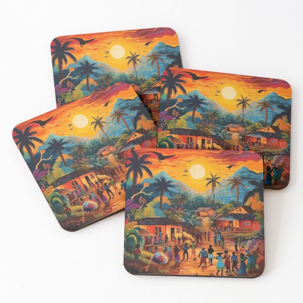 Item preview, The life of the Caribbean people view designed and sold by Catalina2202.