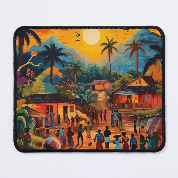 Item preview, The life of the Caribbean people view designed and sold by Catalina2202.