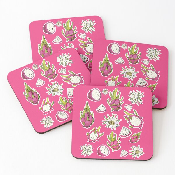 Item preview, Dragon Fruit Pattern - Aesthetic  Pitahaya Fruit designed and sold by ButtonBonanza.