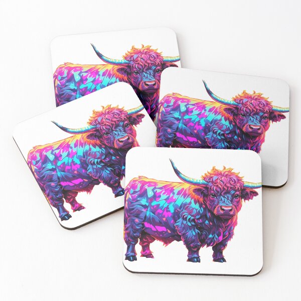 Item preview, Scottish Highland Cow  designed and sold by LevCreates.