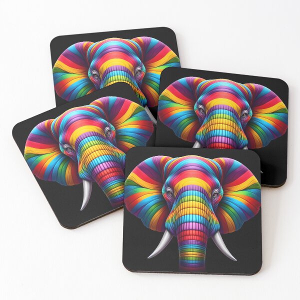 Item preview, A colourful Elephant designed and sold by cmphotographs.