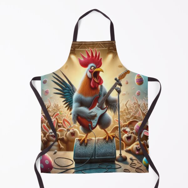 Item preview, rooster concert easter funny animal designed and sold by Expressions-Sel.