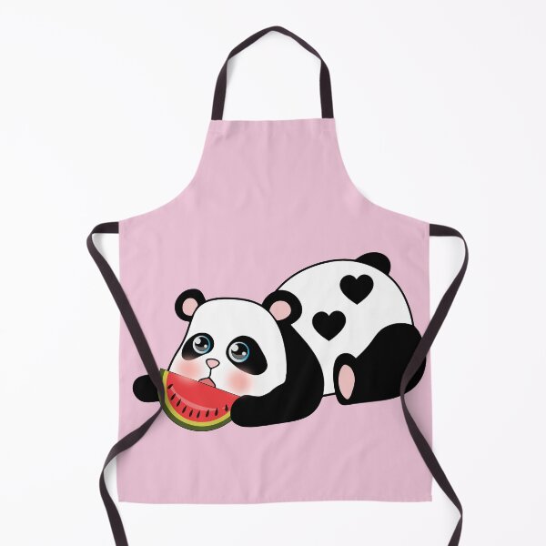Item preview, Lazy Panda Eating Watermelon designed and sold by Kaidynz.