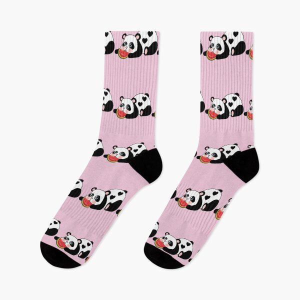 Item preview, Lazy Panda Eating Watermelon designed and sold by Kaidynz.