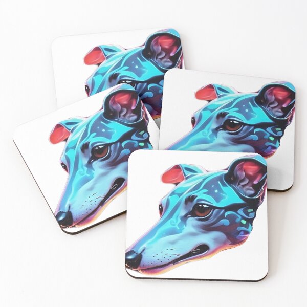 Item preview, Greyhound Dog Face  designed and sold by LevCreates.