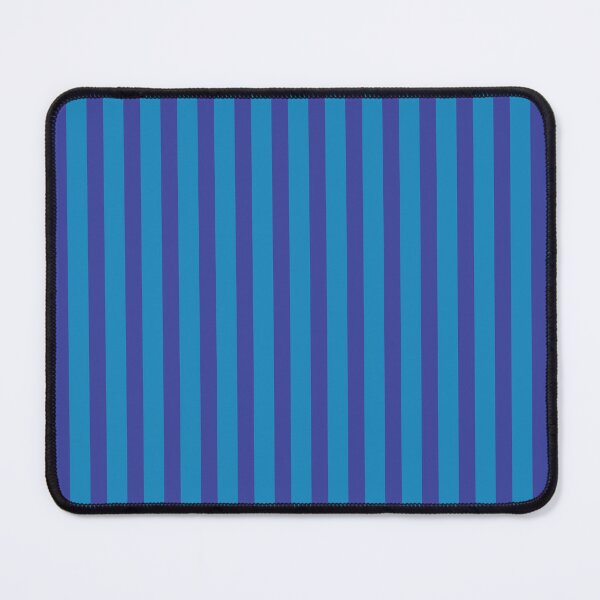 Item preview, Bold Vertical Stripes in Double Blue designed and sold by kierkegaard.
