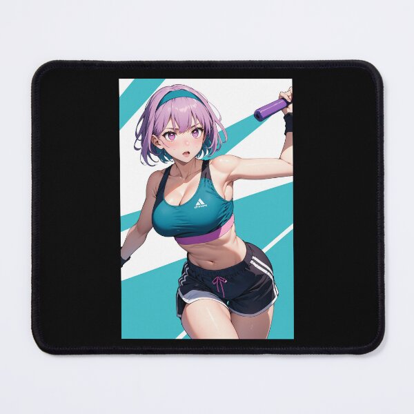 Item preview, Cute Anime Gym Girl, Seki Aimi designed and sold by iloveanimechibi.