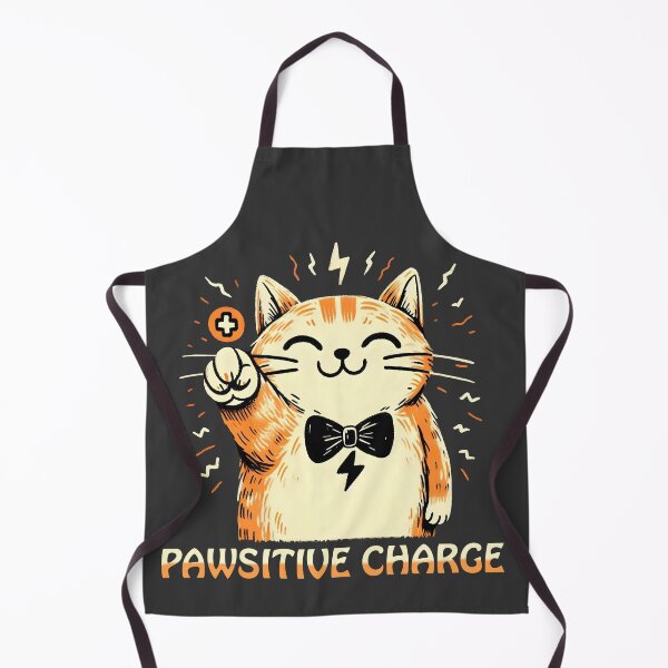 Item preview, Cat Paws-itive Charge designed and sold by manwithcolors.