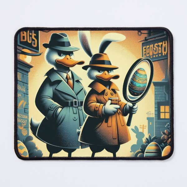 Item preview, easter duck detectives easter funny animal designed and sold by Expressions-Sel.
