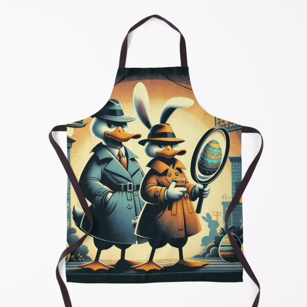 Item preview, easter duck detectives easter funny animal designed and sold by Expressions-Sel.