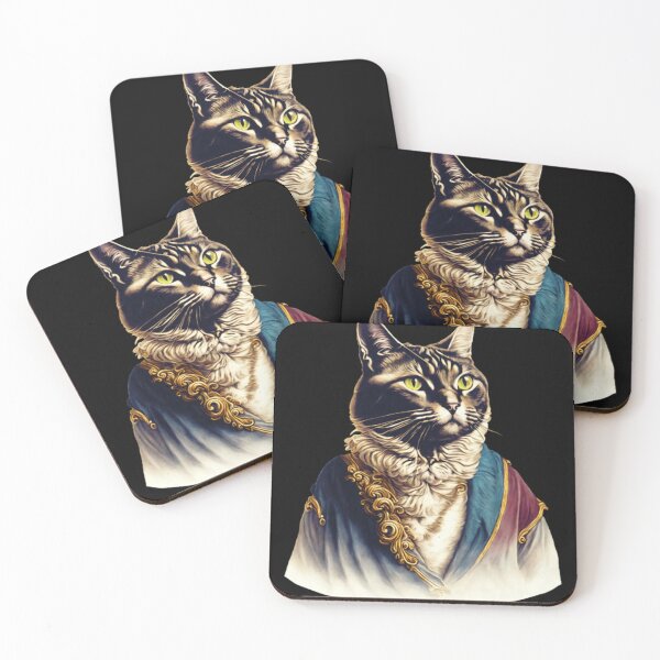 Item preview, medieval cat designed and sold by mag-graphic.