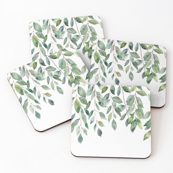 Item preview, Hanging Watercolor Leaves designed and sold by art-by-soma.