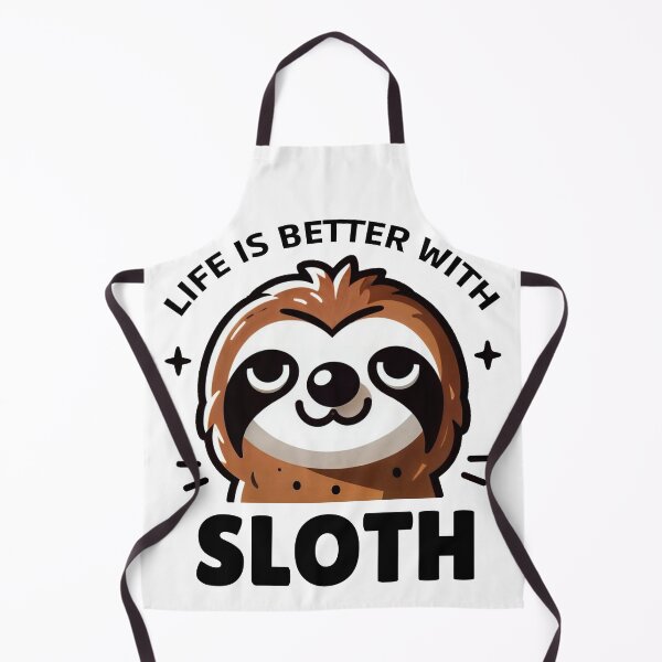 Item preview, Life is Better with a Content Sloth designed and sold by SplashTastic.