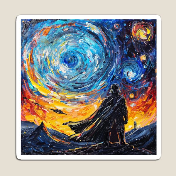 Item preview, Van Gogh's Galaxy  designed and sold by ArtwaveEmporium.