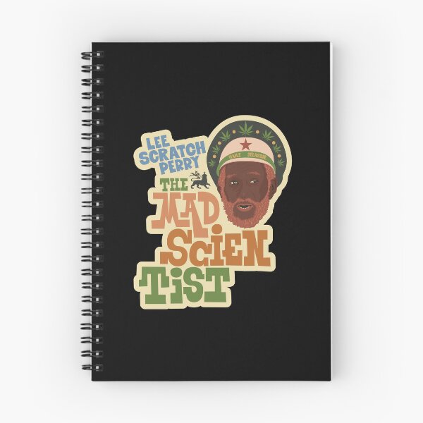 Item preview, Lee Scratch Perry - El científico loco: Diseño tributo al icono doblado designed and sold by Boogosh.