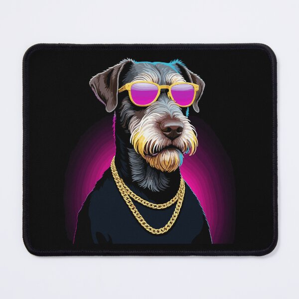 Item preview, German Wirehaired Pointer Gangsta Gangster Dog Gift designed and sold by Pineapple-Tree.