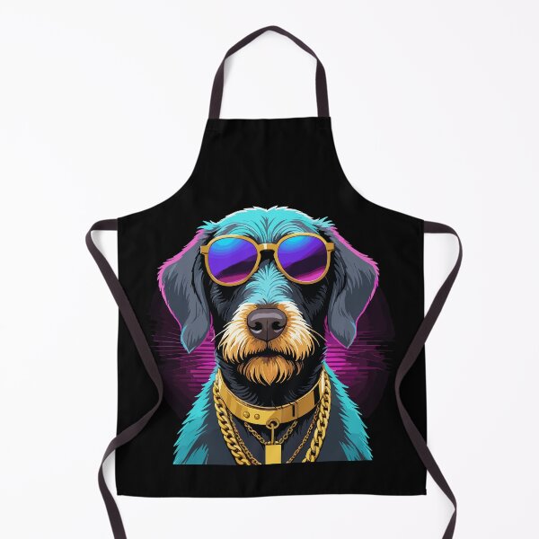 Item preview, German Wirehaired Pointer Gangsta Gangster Dog Gift designed and sold by Pineapple-Tree.