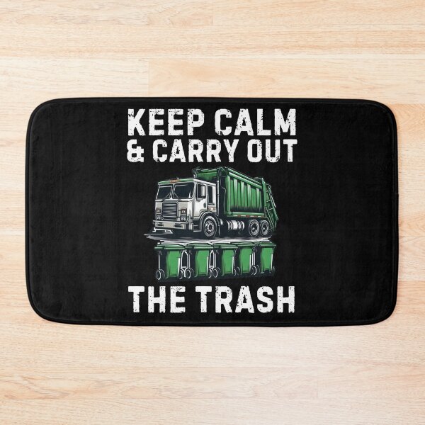 Item preview, Funny Keep Calm Garbage Truck Driver Kids Birthday Party designed and sold by BunBuntheDog-.