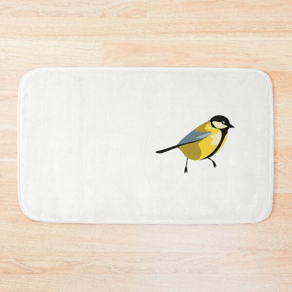 Item preview, Cute stylized little European great tit song bird designed and sold by Kat-D-Art.