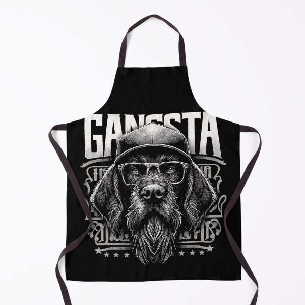 Item preview, German Wirehaired Pointer Gangsta Gangster Dog Glasses Gift designed and sold by Pineapple-Tree.