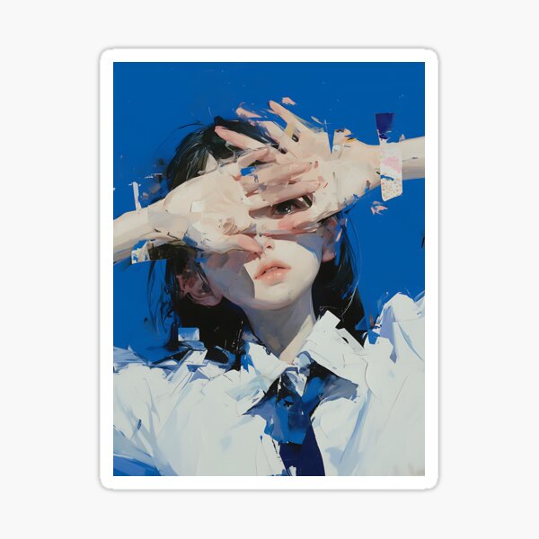 Item preview, Taped Tie Transformation: A Deconstructed Portrait designed and sold by Sparkle-Dream.