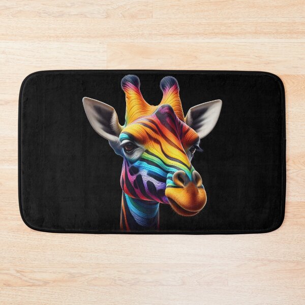 Item preview, A colourful Giraffe designed and sold by cmphotographs.