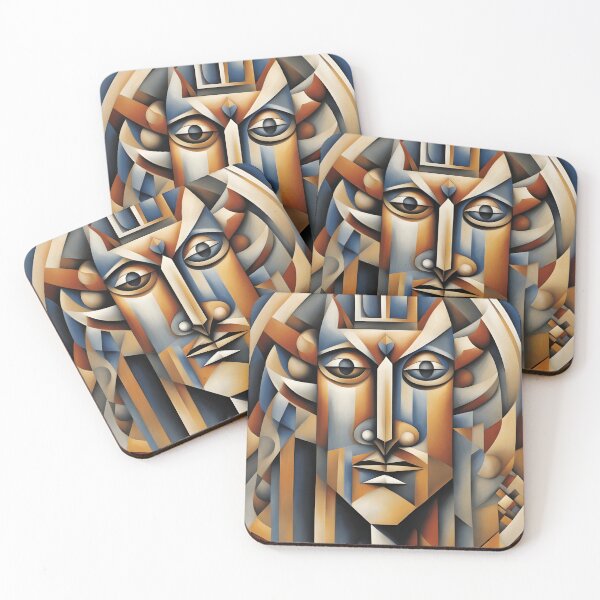Item preview, Cubist Deity - Slavic Fusion designed and sold by VintageBazaar.
