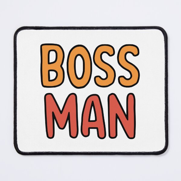 Item preview, Boss Man! Funny Workplace Humor designed and sold by PMCreative.