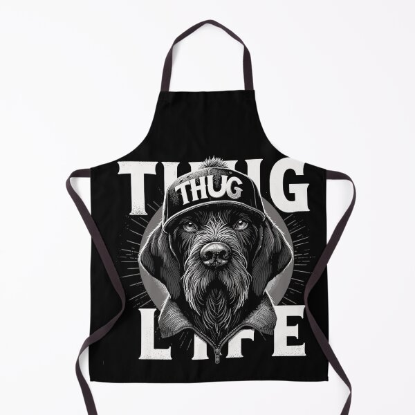 Item preview, German Wirehaired Pointer Gangsta Gangster Life Dog Gift designed and sold by Pineapple-Tree.
