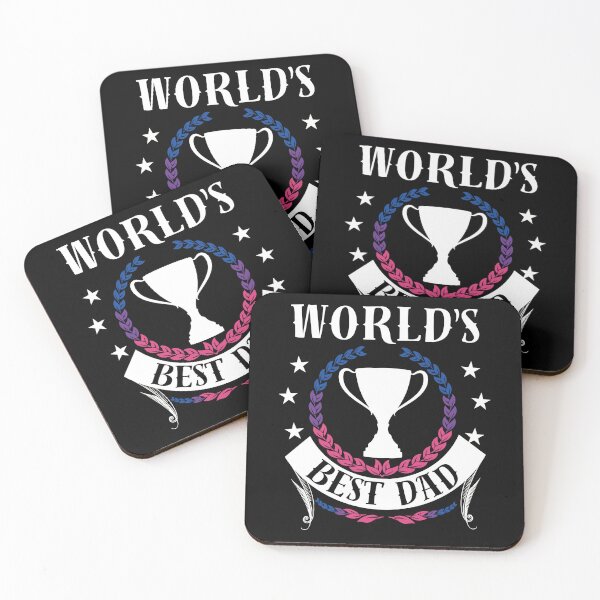 Item preview, Worlds Best Dad LGBTQ Papa Bisexual Flag Colors Father's Day, Daddy Birthday or Pride Month Gift designed and sold by Savchuk-Vova.