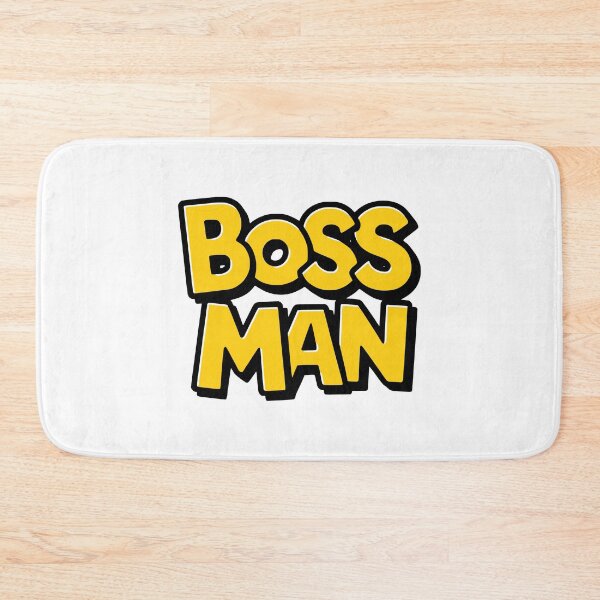Item preview, Boss Man! Funny Yellow Workplace Humor designed and sold by PMCreative.