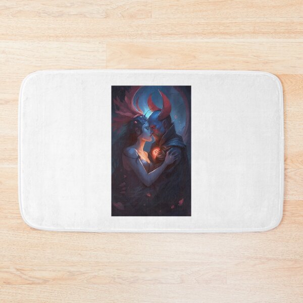 Item preview, Demons Fantasy love couple designed and sold by K1ndo.