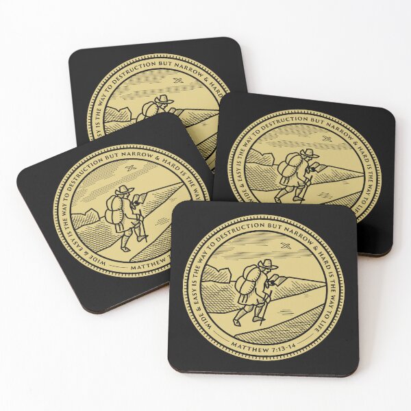 Item preview, Pilgrim's Progress Badge (gold) designed and sold by 2fivequotes.