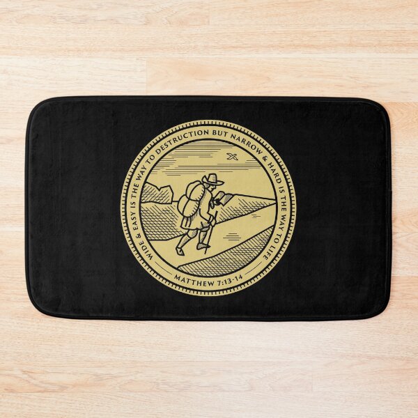 Item preview, Pilgrim's Progress Badge (gold) designed and sold by 2fivequotes.