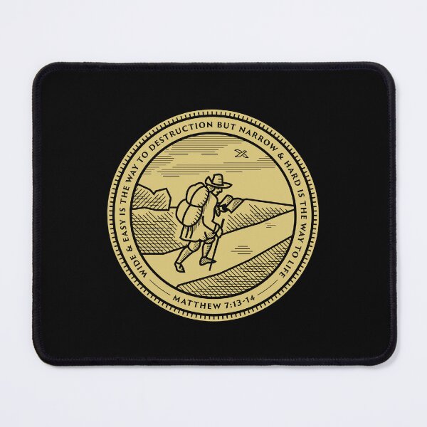 Item preview, Pilgrim's Progress Badge (gold) designed and sold by 2fivequotes.