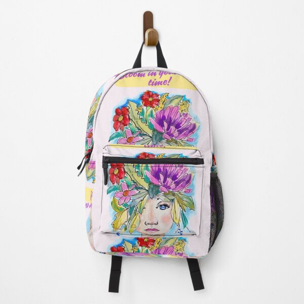 Item preview, Embrace your inner beauty: bloom in your own time flower design designed and sold by adriaquart.