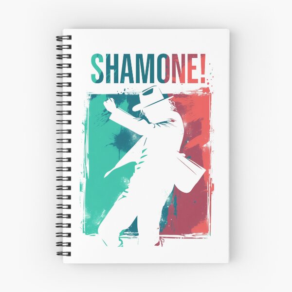 Item preview, Shamone! - Icon Silhouette - Teal, Red and White Backdrop - Pop Music designed and sold by Fenay Designs.