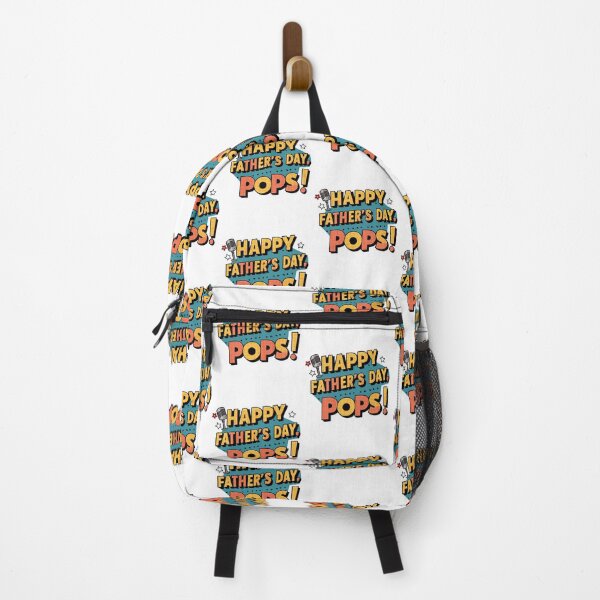 Item preview, Happy Father's Day Pops Sticker - Retro Vibrant Comic Book Style! designed and sold by HahaHandlesHub.