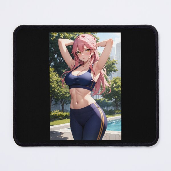 Item preview, Cute Anime Gym Girl, Sakura Yoshiko designed and sold by iloveanimechibi.