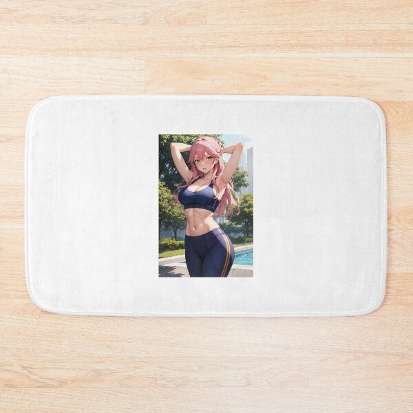 Item preview, Cute Anime Gym Girl, Sakura Yoshiko designed and sold by iloveanimechibi.