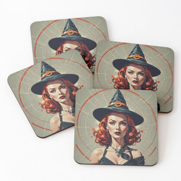 Item preview, Red Head Witch designed and sold by Geek Girl Ohio.