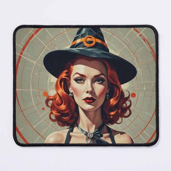 Item preview, Red Head Witch designed and sold by Geek Girl Ohio.