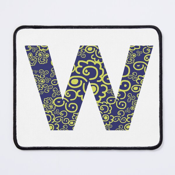 Item preview, W Initial letter designed and sold by Wolagno.