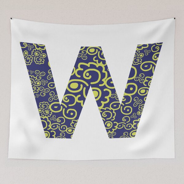 Item preview, W Initial letter designed and sold by Wolagno.