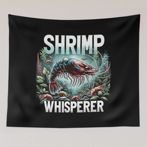 Item preview, Shrimp Aquarium, Amano Shrimp, Red Fire Shrimp designed and sold by FinFriends.