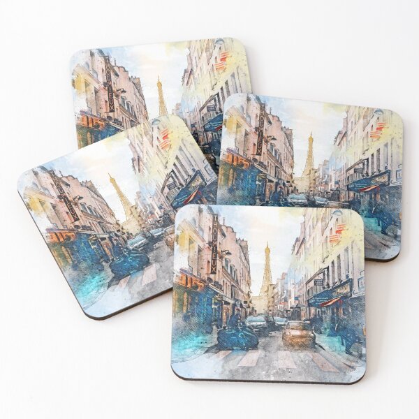 Item preview, Paris street art, Eiffel tower designed and sold by PilipArt.